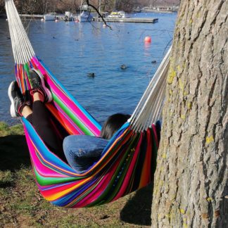 Zurich Isla - Marta back 2021 - Rainbow mayan hammock