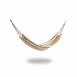 large hanwoven net hammock in cotton