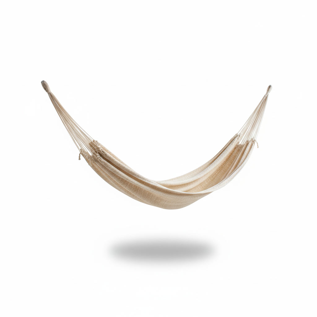 Amaca a rete | Grande - Beige (Cotone grezzo)