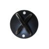 Anchor mount fixation for hammocks and hanging-chairs
