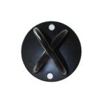 Fixation murale en acier - Bois et ciment
