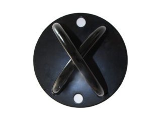 Anchor mount fixation for hammocks and hanging-chairs