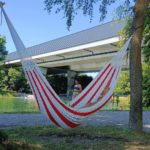 Hamac filet | Medium – Bandes Rouges