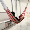 Red net hammock - medium size - Main - Guatemala city