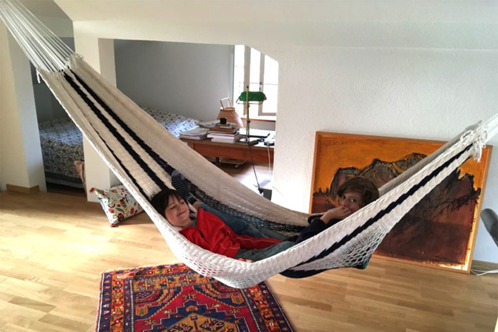 Family Size Hammock - Zurich flat client 2021