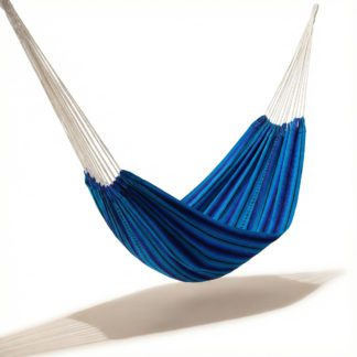 Blue hammock mayan fabric in cotton