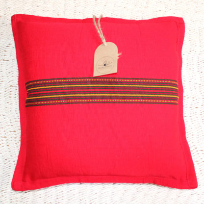 Resistant and soft mayan fabric cushion