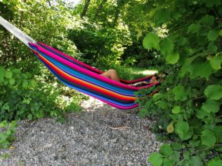 Tuchängematte aus Maya-Stoffe | Medium – Multicolor (La Tipica)