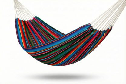 Extra large mayan fabric hammock