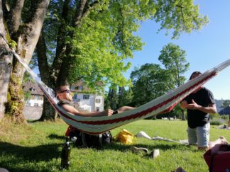 SommerDeal24 - 20% auf unsere Fishernetz-Hängematte, Inkl Befestigungskit