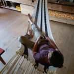 Mayan Summer Sales: -30% OFF on Kit + Net Hammock (M) with Marine Blue Lines