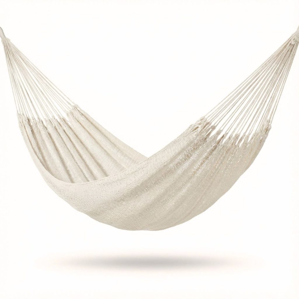 Amaca a rete | Grande - Beige (Cotone grezzo)