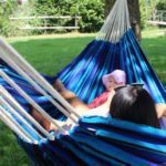 Hamac en Tissu Maya |  XL – Tons bleus