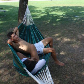 XL Vert Sedalina Fabric Hammock Maddie Peda - 2 Pax from up Hochformat