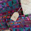 pair of cushion covers in huipil - thicker birds - Mayan dreams