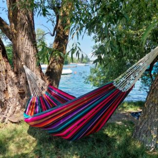 Multicolore XL Hammock from Guatemala – Lac of Zurich – Cover